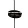 Lamp Bayerlux rattan 1he27 15W brown 20x20x120 cm