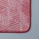 The bathroom rug glowing in the dark “luminous faces”, 50 × 80 cm, burgundy color