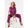 Combineson female, size 46, burgundy color