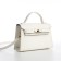 Bag Women's Messoriner, white color 19*13*7 cm