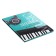 Diary for the music school "Musical pause", cover coated cardboard, two -tone block, 48 sheets