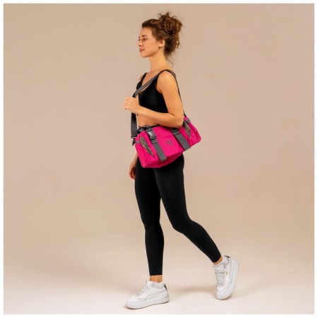 Sangh yoga and gymnastics bag, 37x20x20 cm, fuchsia color-3
