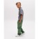 Pants for the boy Minaku: Casual Collection Kids, olive color, height 110