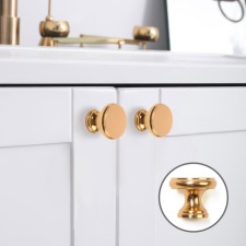 Handle button Cappio PK321, D = 24 mm, color gold