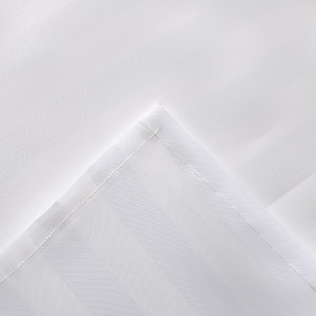 The curtain in the bathroom Ethel in strip is white, 180*200 cm, 80g/m2, 100% p/e-4