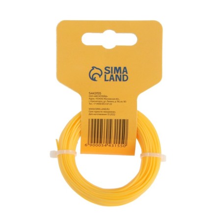 Flaim for the trimmer tundra, cross -section Circle, d = 1.3 mm, 15 m, nylon-1