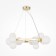 Suspended lamp Maytoni Mod545PL-11BS, 11XG9, 28W, 25x137 cm, color gold