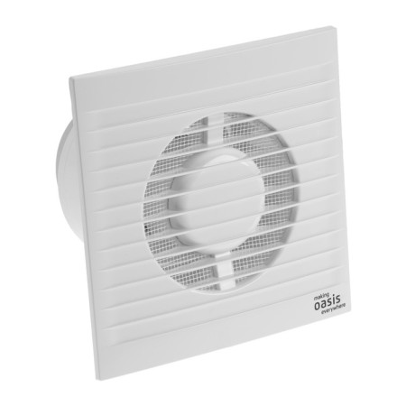 Exhaust Oasis Modern 100/90, D = 100 mm, 14 W, 35 dB, 90 m³/h, valve return-1