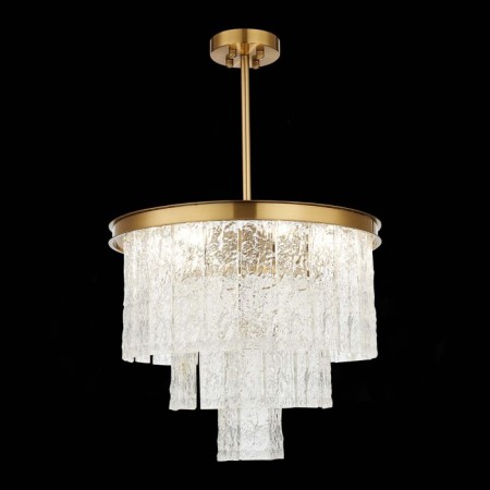 Ceiling Ceiling ST LUCE. SL1230.302.06. Stabia. 6x60 W, E14, 45x45x67 cm, brass color-1