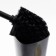 Joy Home toilet, plastic, black with bamboo