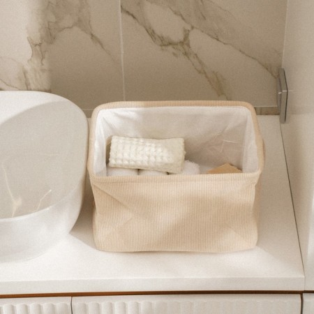 Storage for storing things SL Home, 32 × 23 × 18.5 cm, beige color-6