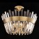 Lamp on the Citilux "Westeros" CL307163, 6x60W, E14, brown color