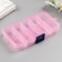Casket with removable cells for trifles 10 departments mix 2x12.5x6.5 cm
