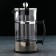 Know -hand jacket kettle - press "Classics", 1 l, silver color