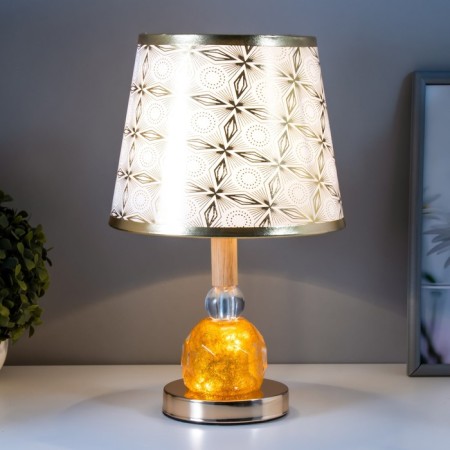 Table lamp Aleessia 1x60W E27 Gold 21x21x33.5 cm Risalux-1