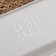 Single-sneaker for products is disposable, 22.5 × 13.5 × 3 cm, white color