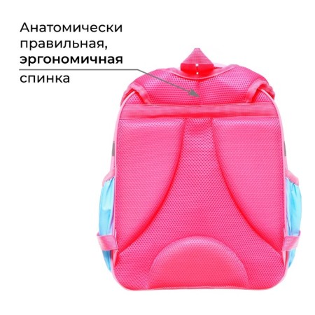 School backpack, 37 x 28 x 19 cm, calligrata volt "Anime girlfriends"-3