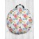 Siddle pillow "Flower panel", decorative, d = 52 cm