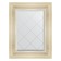 Mirror with engraving in the baguette frame, poisoned by silver 99 mm, 59x76 cm