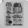 Stamp for creativity Silicon "Houses" 15x18cm