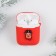 The case for wireless headphones "Happy New Music", 5.5 x 4.7 cm