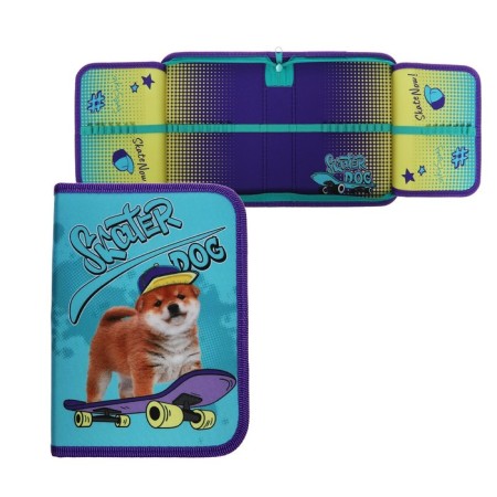 Penal 1 section, 140 x 200 x 40 mm, 2 folding strips, fabric, PCT 09-20 Skater Dog, 70576