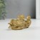 NECKE bronze "Ducks Mandarinka Together" 11 x 6 x 4.8 cm