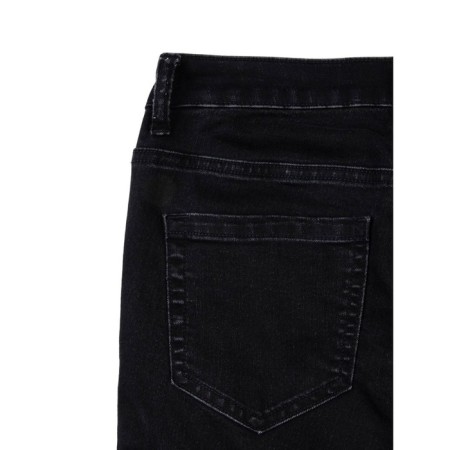 Women's jeans modeling with the effect of the gradient CONTE ELEGANT, size M, Black color-4
