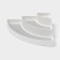 Speaker for spices 3 tiers Griten, angular, 30 × 30 × 8.7 cm, white color