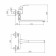 Fashun A2136 bathtub mixer, two -wound, pour 270 mm, with a shower set, chrome