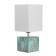 Safari table lamp E27 40W azure 12.5x12.5x29 cm Risalux