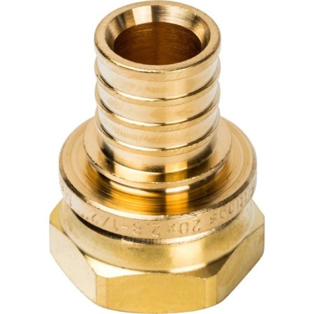 Axial adapter Stout SFA-0019-002012, with a pitch nut 20x1/2 "External thread-1