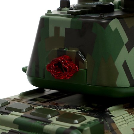 Army tank, radio control, sound, shoots gel bullets, green-3