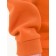 Female hoodies, size m, orange color