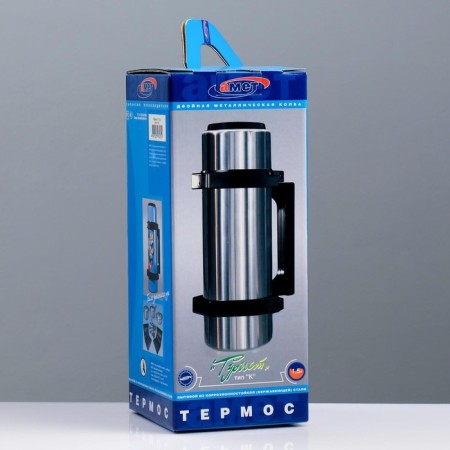 Термос "Амет. Турист" 1с56, с узким горлом, 1.5 л, 56 °С, 24 ч-5