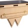 Hinged shelf "Wonder Woman" 30x15 cm