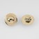 A button on the leg, d = 15 mm, the color of the gold