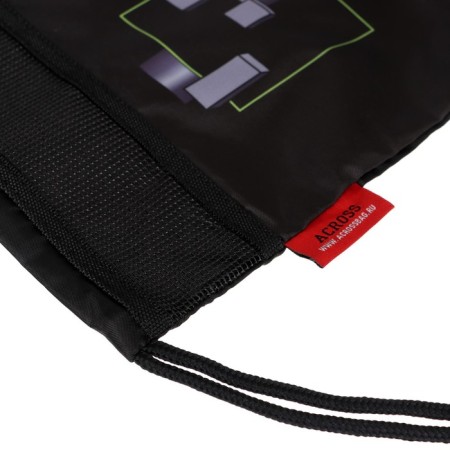 Frame backpack 36 x 29 x 17 cm, Across 192, filling: bag, gray/green ACR22-192-5-19