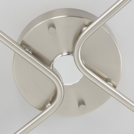 Ceiling chandelier Citilux "Adam Smart" CL228A141 45x41x21 cm, 4x12W, LED, Gray color.-7