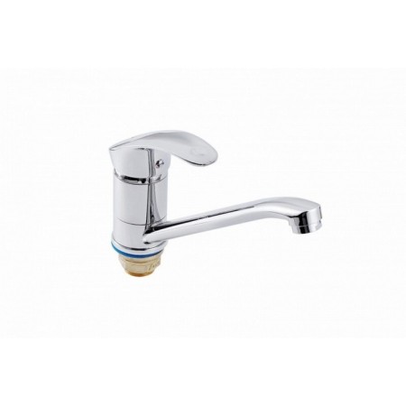 FAUZT FZS-805-115 kitchen mixer, single-leaf, pour length 220 mm, chrome-1