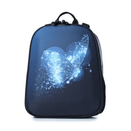 School backpack, synthetic fabric, 300x370x170 cm, black-1