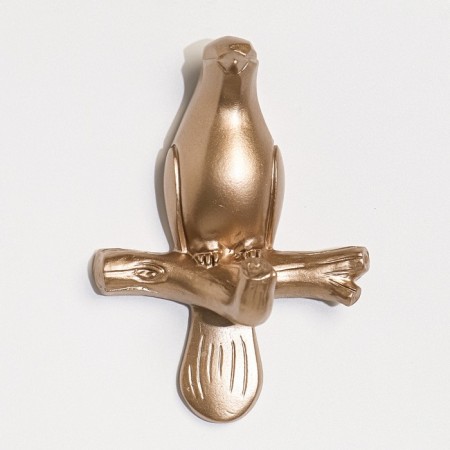 Nast-light decor "pigeon", 10.5 x 7 cm, gold-2