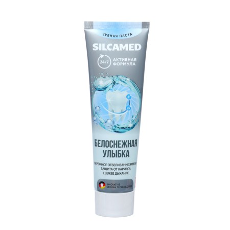 Silcamed toothpaste Snow White Smile 110 g-2
