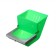 Rabbit feeders, bunker, plastic, green, Greengo