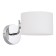 Wall lamp EVOLUCE. Sle1121-101-01. Aerin. 1x40 watts, E14, 10x13.5 cm, chromium color