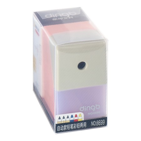 Mechanical sharpener with container classic pink-11