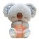 Interactive toy "Coala" for falling asleep, light and sound effects