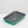 Medium toilet with a mesh of 36 x 26 x 6.5 cm, gray/green