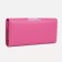 Women's wallet on magnets, pink color