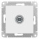 Television socket SE AtlasDesign, built -in, IP20, white, Atn000193